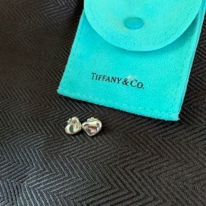 Tiffany & co. Closed Heart Earrings